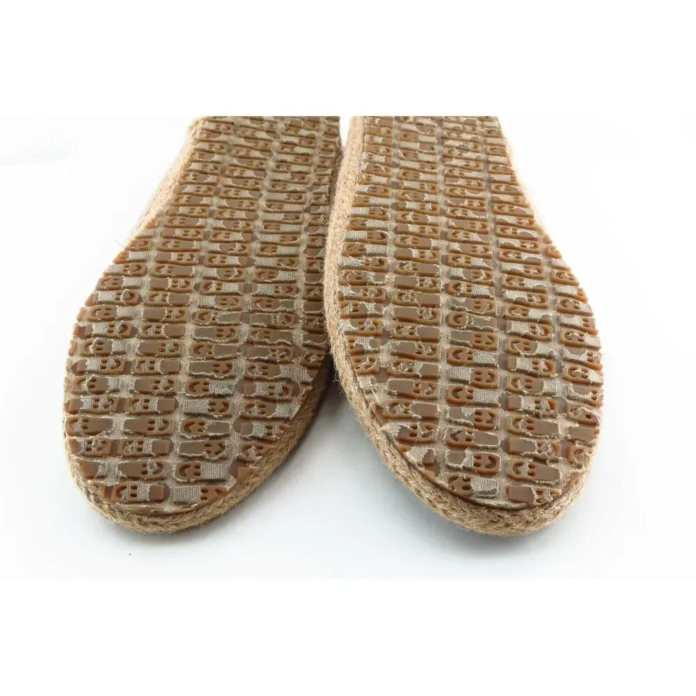Sanuk‎ Size 6 M Brown Round Toe Flats Fabric Women